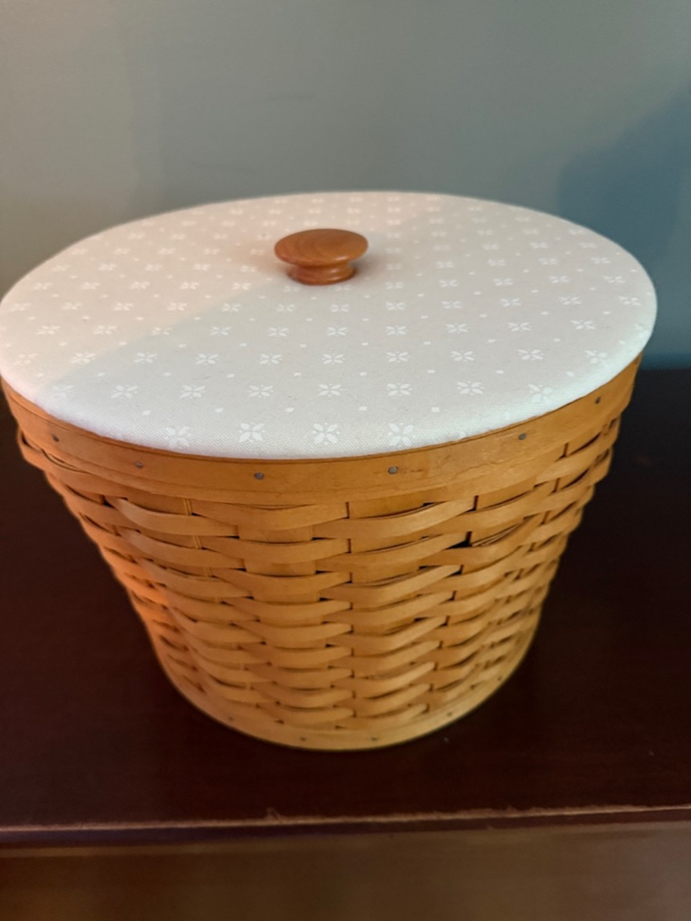 Vintage Longaberger Sewing Basket